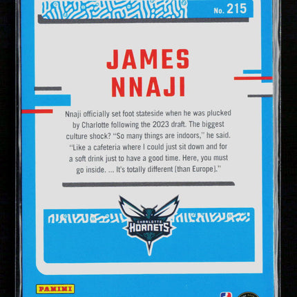 2023 Panini Donruss James Nnaji #215