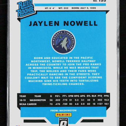 2020 Panini Donruss Optic Jaylen Nowell #155