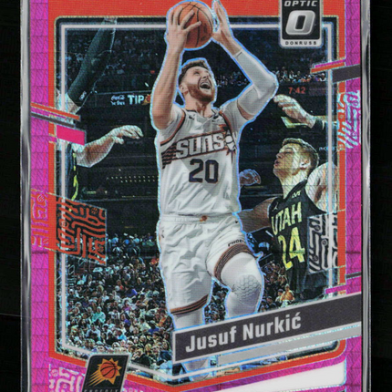 2024 Panini Donruss Optic Jusuf Nurkic #8 Pink Hyper