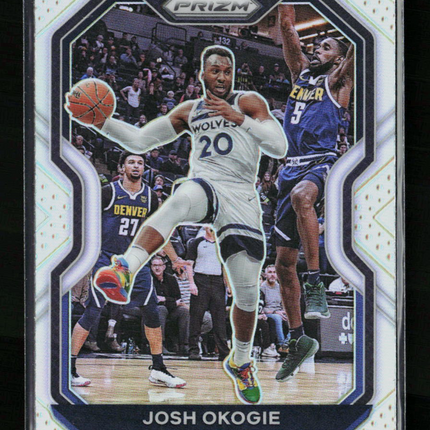 2021 Panini Prizm Josh Okogie #155 Silver
