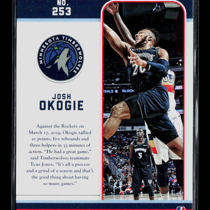 2019 Panini Chronicles Marquee Josh Okogie #253 RC