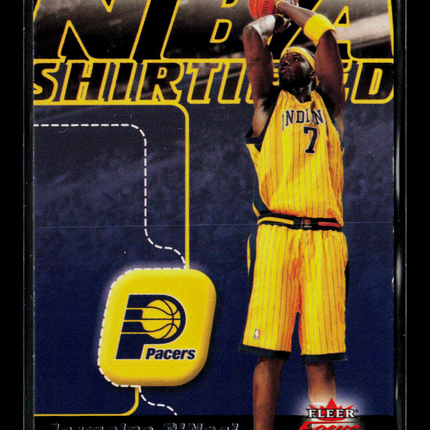 2003 Fleer Focus NBA Shirtified Jermaine O'Neal #17 NS 237/750