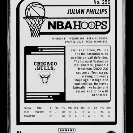 2023 Panini NBA Hoops Julian Phillips #256 RC