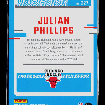 2023 Panini Donruss Basketball Julian Phillips #227