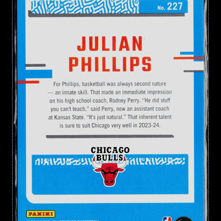 2023 Donruss Julian Phillips #227 Green Laser