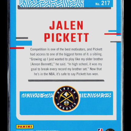 2023 Panini Donruss Basketball Jalen Pickett #217