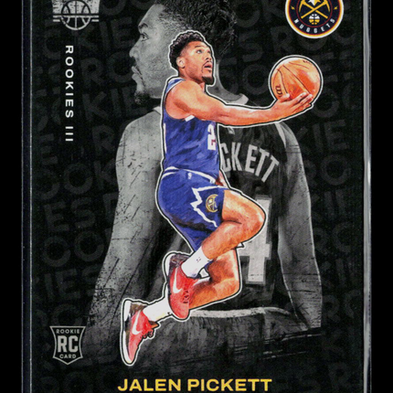 2024 Panini Court Kings Jalen Pickett #161 RC