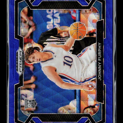 2024 Panini Prizm Draft Picks Johnny Furphy #91 Blue RC /249