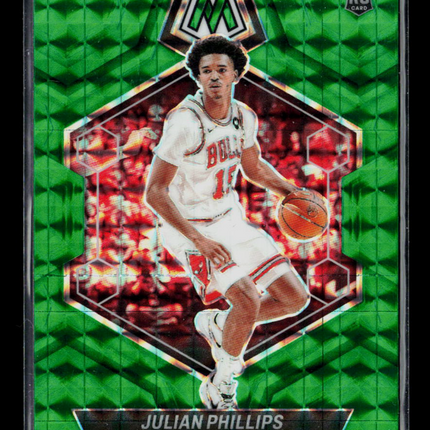 2024 Panini Mosaic Julian Phillips #224 Green RC