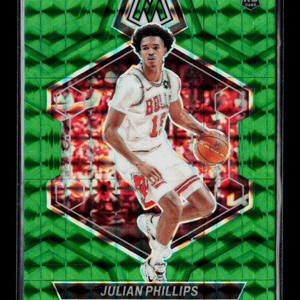 2024 Panini Mosaic Julian Phillips #224 Green RC
