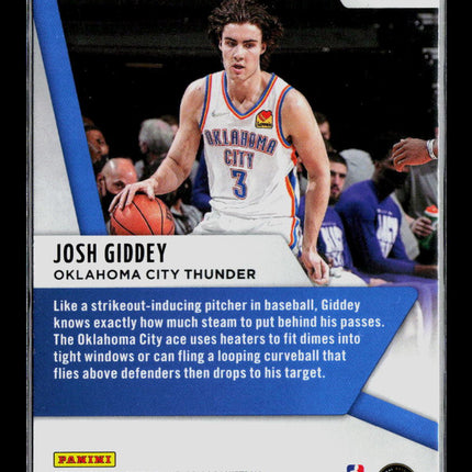 2022 Panini Chronicles Threads Josh Giddey #87 RC