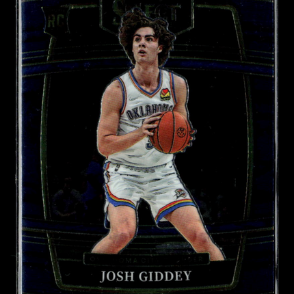 2022 Panini Select Josh Giddey #58 RC
