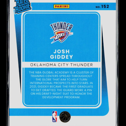 2022 Panini Donruss Optic Josh Giddey #152