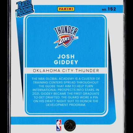 2022 Panini Donruss Optic Josh Giddey #152