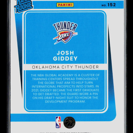 2022 Panini Donruss Optic Josh Giddey #152