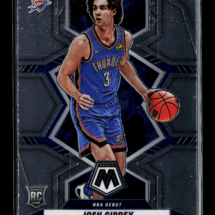 2022 Panini Mosaic Josh Giddey #265 RC