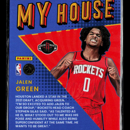 2022 Panini Donruss Optic My House Jalen Green #17 RC