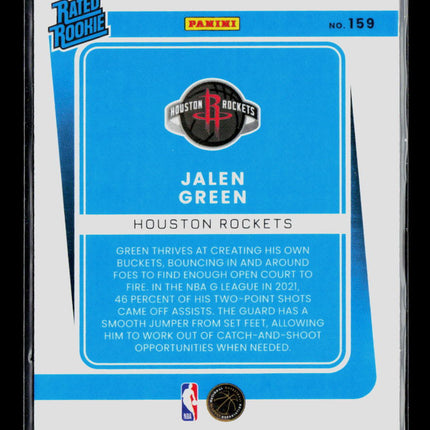 2022 Panini Donruss Optic Jalen Green #159