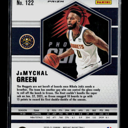 2021 Panini Mosaic JaMychal Green #122 Silver
