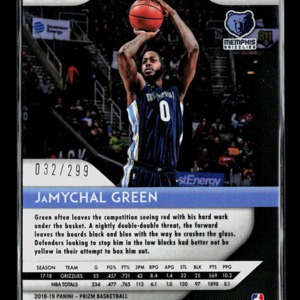 2018 Panini Prizm JaMychal Green #126 Red 032/299