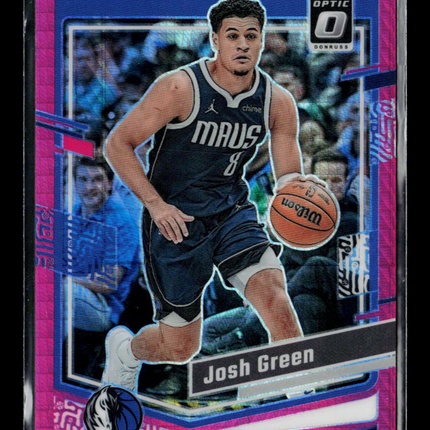 2024 Panini Donruss Optic Josh Green #78 Pink Hyper