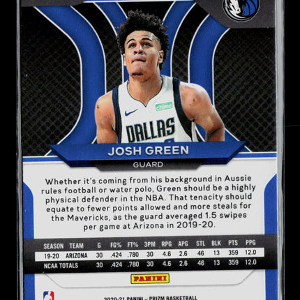2021 Panini Prizm Josh Green #274 Red White Blue RC