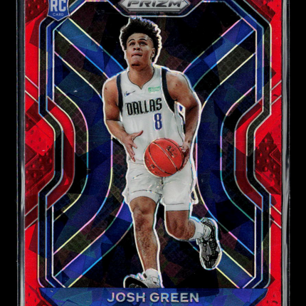 2021 Panini Prizm Josh Green #274 Red Ice RC