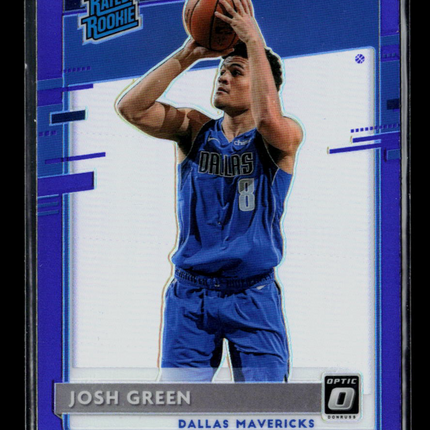 2021 Panini Donruss Optic Josh Green #168 Purple