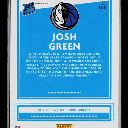 2021 Panini Donruss Optic Josh Green #168 Holo