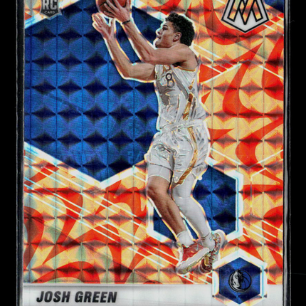 2021 Panini Mosaic Josh Green #230 RC orange