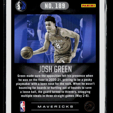 2021 Panini Illusions Josh Green #189 RC