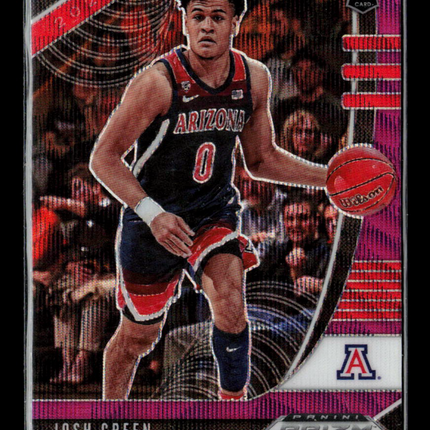 2020 Panini Prizm Draft Picks Josh Green #61 Purple Wave RC