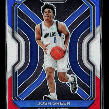 2021 Panini Prizm Josh Green #274 Red White Blue RC