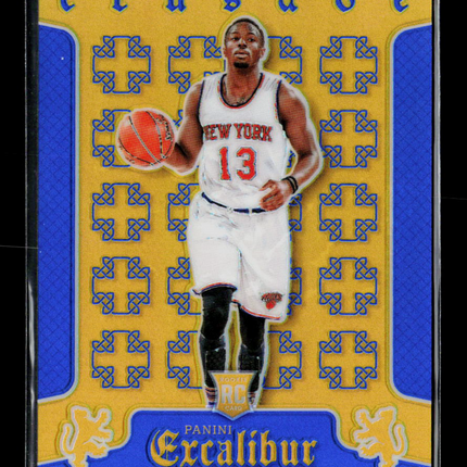 2016 Panini Excalibur Crusade Jerian Grant #21 Blue 010/199 RC