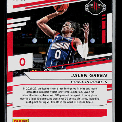 2022 Panini Chronicles Prestige Jalen Green #65 RC