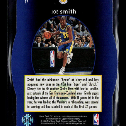 1996 Upper Deck SPx Joe Smith #17