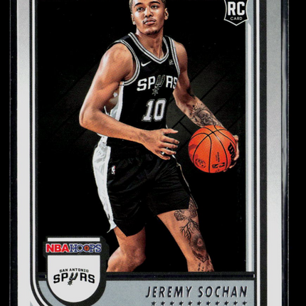 2022 Panini NBA Hoops Jeremy Sochan #239 RC