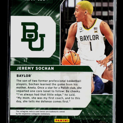 2022 Panini Chronicles Donruss Draft Picks Jeremy Sochan #PF-JSO Power Formulas