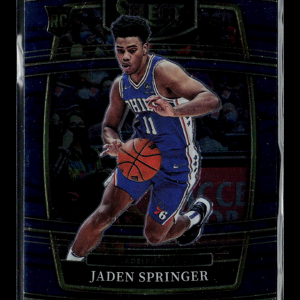 2022 Panini Select Jaden Springer #85 RC