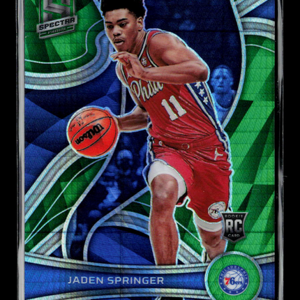 2022 Panini Spectra Basketball Jaden Springer #150 RC