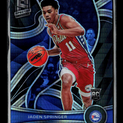 2022 Panini Spectra Jaden Springer #150 RC