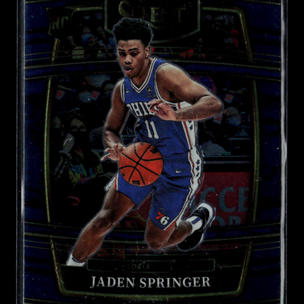 2022 Panini Select Basketball Jaden Springer #85