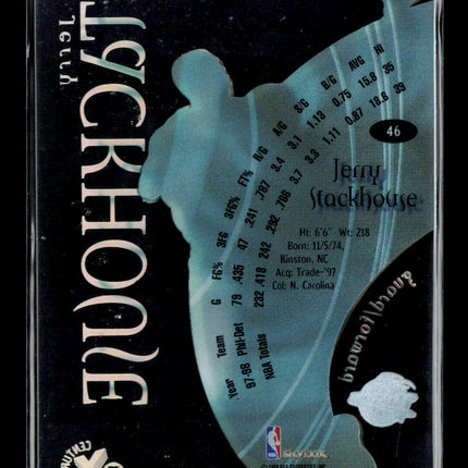 1999 SkyBox E-X Century Jerry Stackhouse #46