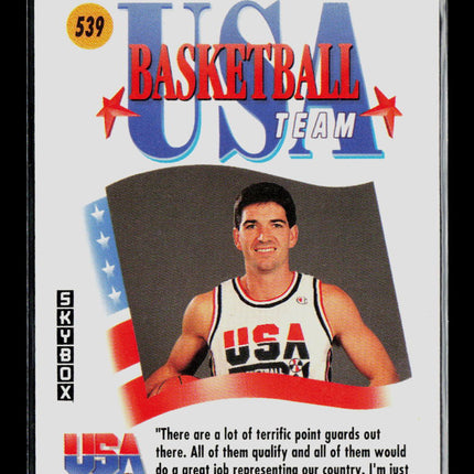 1992 SkyBox USA Basketball John Stockton #539