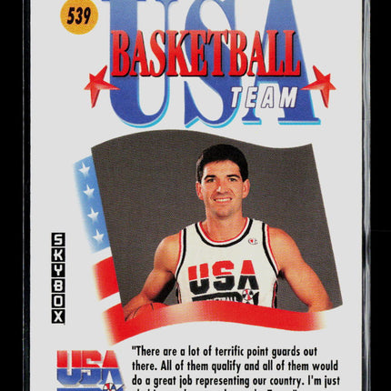 1992 SkyBox USA Basketball John Stockton #539