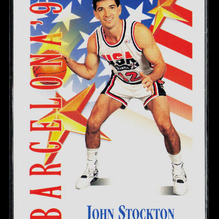 1992 SkyBox USA Basketball John Stockton #539