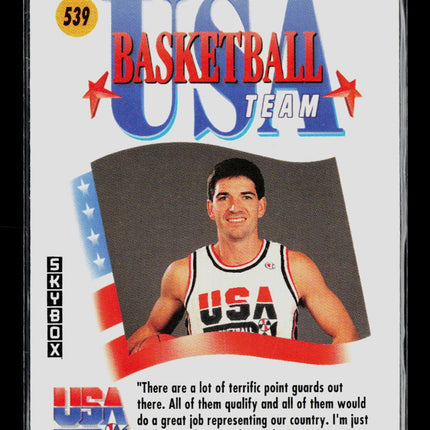 1992 SkyBox USA Basketball John Stockton #539