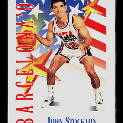 1992 SkyBox USA Basketball John Stockton #539