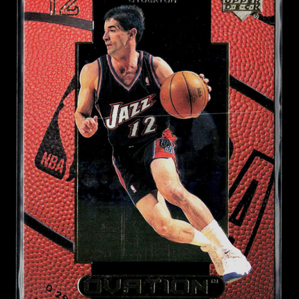 1999 Upper Deck Ovation John Stockton #56