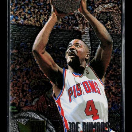 1995 Fleer Metal Joe Dumars #28